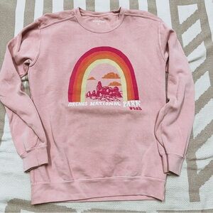 Arches National Park UTAH wondery crewneck sweater S RARE sold out style
